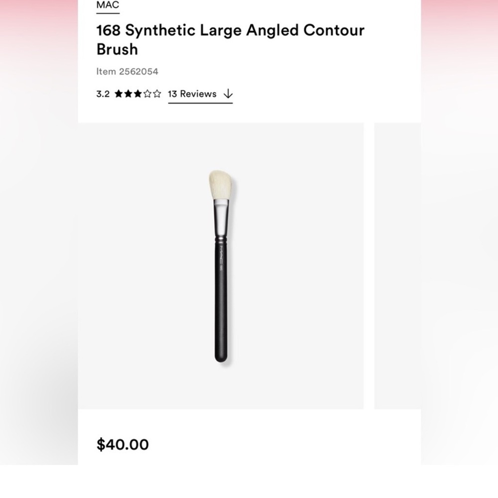 MAC Large Angle Contour Brush 168S